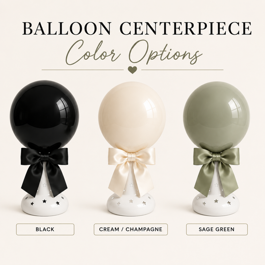 Closing Balloon Centerpiece + Design of Choice