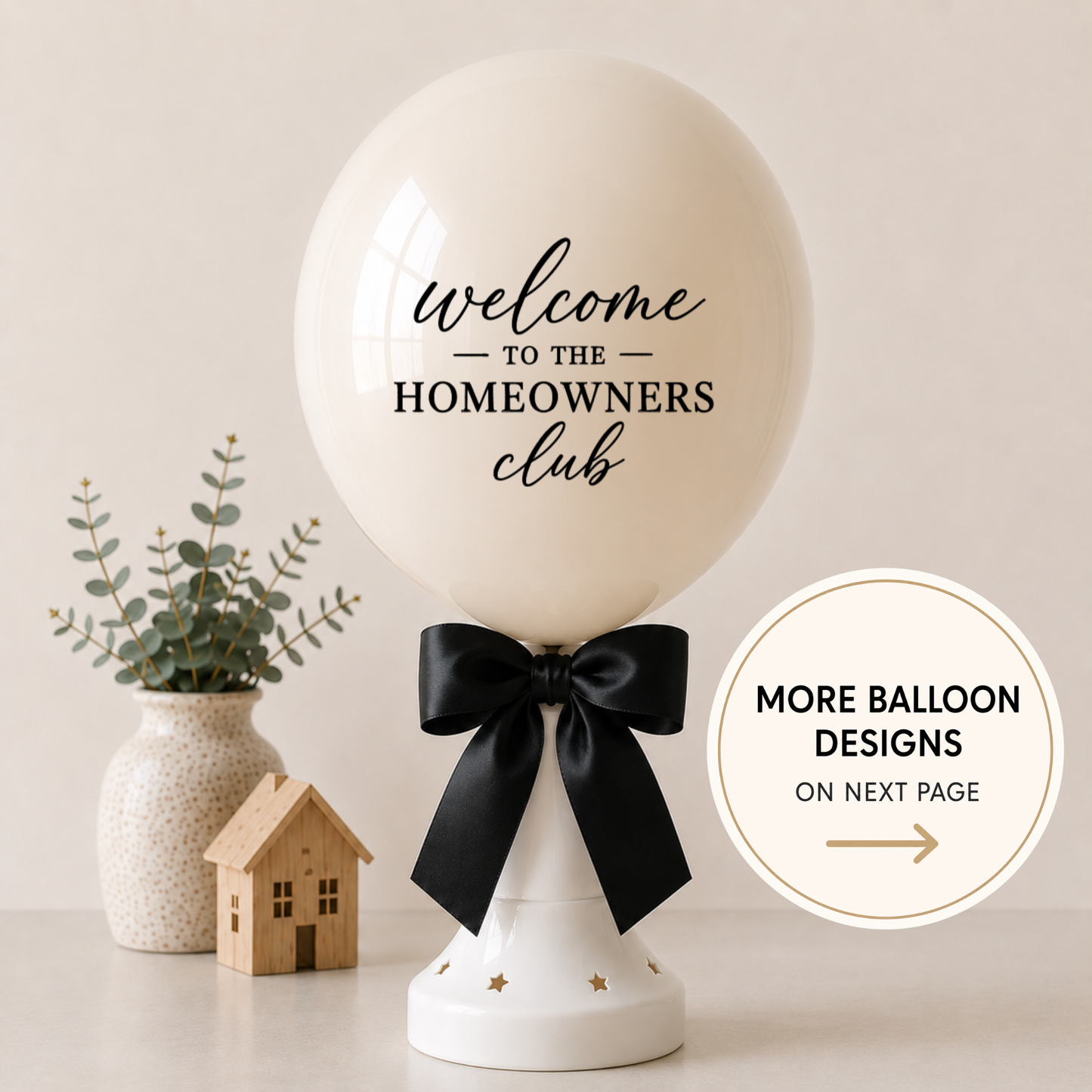 Color Balloon on Stand