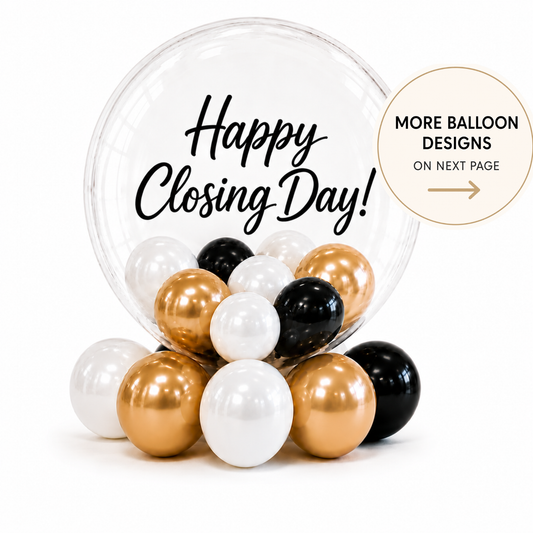 Halo Balloon Centerpiece + Inner Balloons